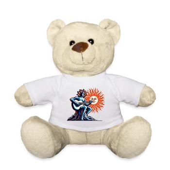 Sonnen-Gitarre - Teddy - Weiß - Vorne