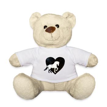 dressage - Nounours - blanc - Devant