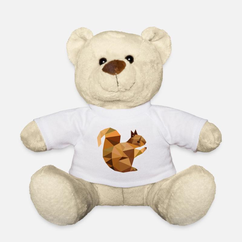 Eichhörnchen - Teddy - Weiß