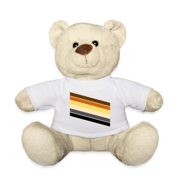 Streifen BEARl - Teddy - Weiß - Vorne