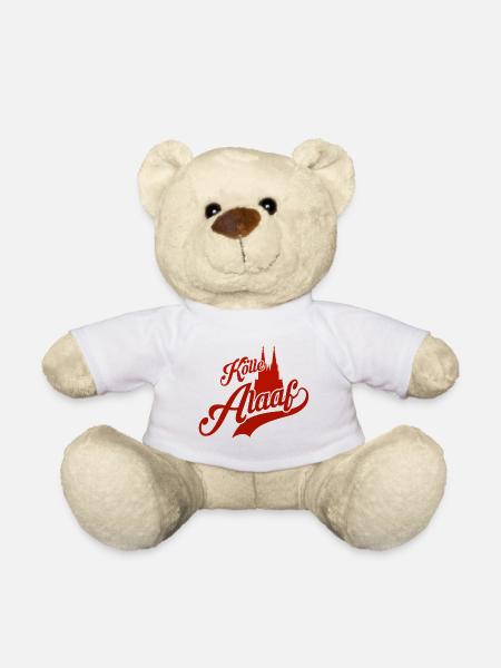 Kölle Alaaf Kölner Dom Karneval Kölsch - Teddy - Weiß