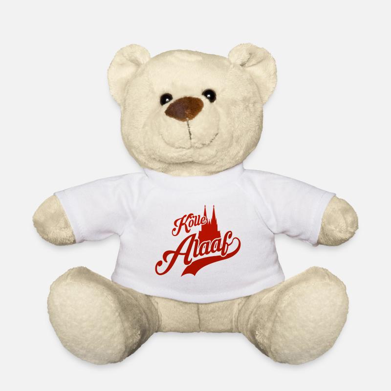 Kölle Alaaf Kölner Dom Karneval Kölsch - Teddy - Weiß