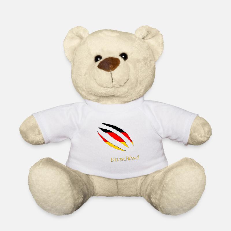 Deutschland - Teddy - Weiß