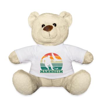 Mannheim, my city! - Teddy Bear - white - Front