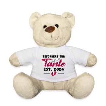 Befördert Zur Tante 2024 - Teddy - Weiß - Vorne