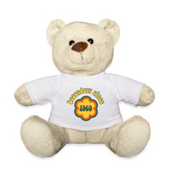 Legendary since 1969 Birthday Retro - Teddy Bear - white - Front