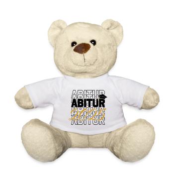 Abi Abitur 2025 Schulabschluss - Teddy - Weiß - Vorne