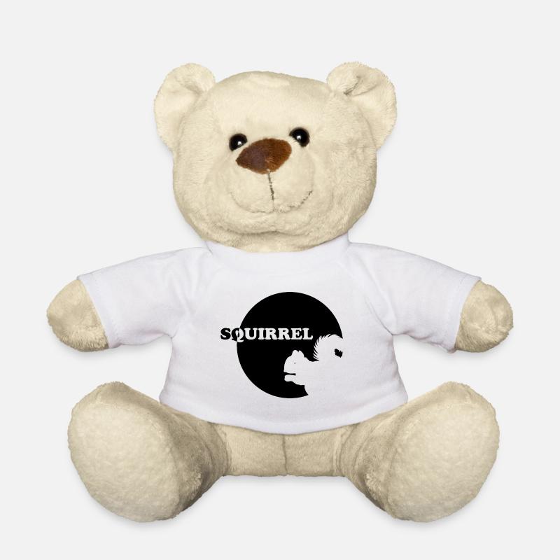 Squirrel Eichhörnchen - Teddy - Weiß