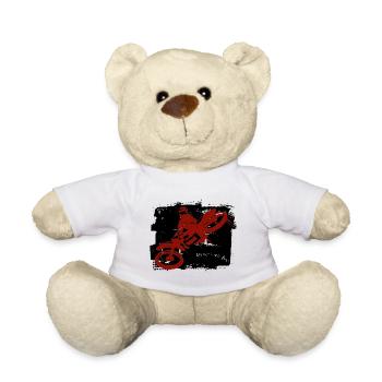Motorrad - motocross - bike - Racing - Lifestyle - Teddy - Weiß - Vorne