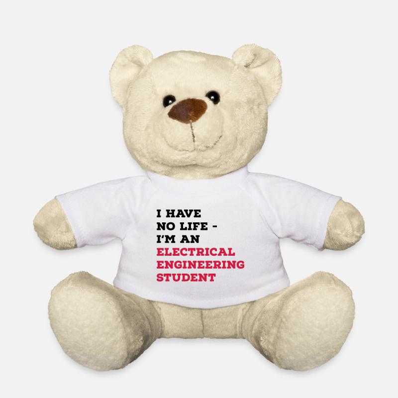 Elektrotechnik Studium - Teddy - Weiß