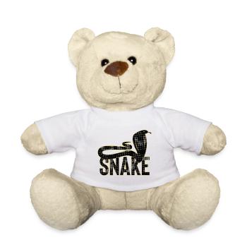 Serpent,Serpent - Nounours - blanc - Devant