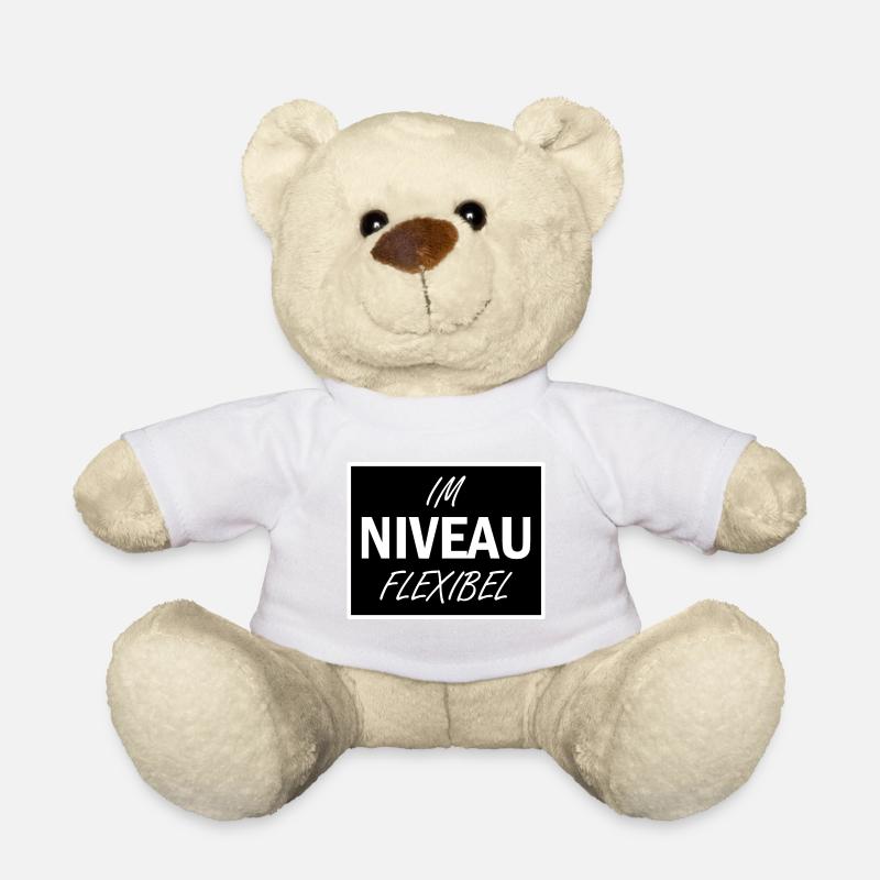 Drôle de phrase Niveau - Nounours - blanc