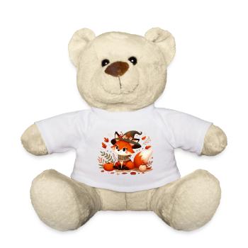 Fuchs Herbst 8 - Teddy - Weiß - Vorne