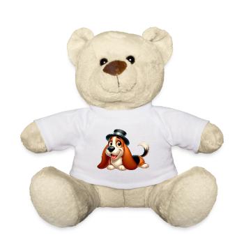 Basset 7 - Teddy Bear - white - Front