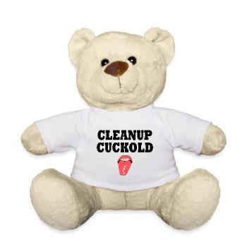 cleanup cuckold - Teddy - Weiß - Vorne