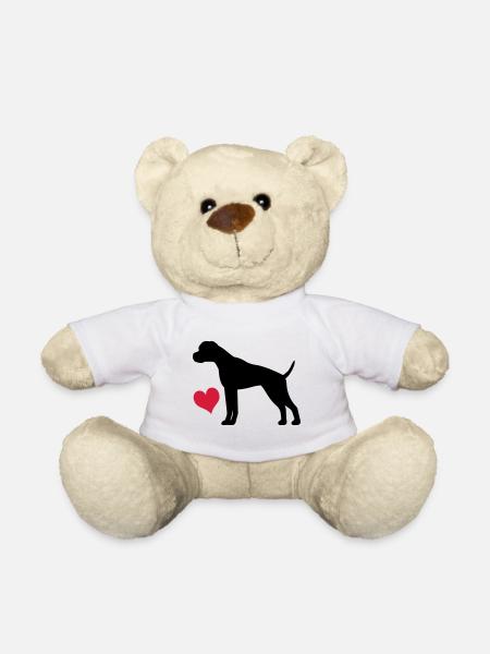 Boxer - Teddy - Weiß