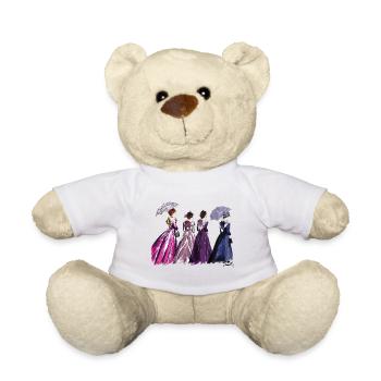 arlésienne ombrelle - Nounours - blanc - Devant