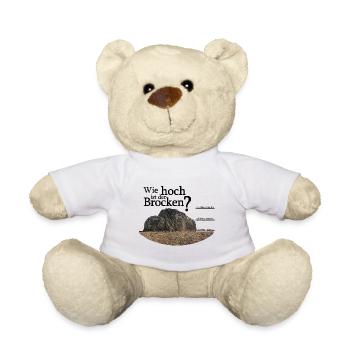wie hoch ist der brocken 1 - Teddy - Weiß - Vorne