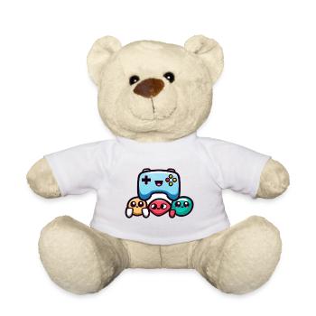 Game Controller - Teddy - Weiß - Vorne