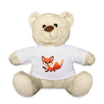 fox4 - Teddy Bear - white - Front