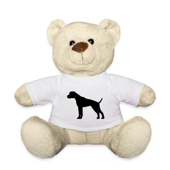 Boxer - Nounours - blanc - Devant