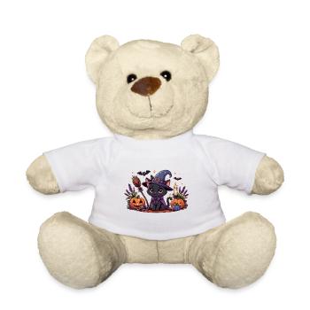 Spooky kitty Halloween 2 - Nounours - blanc - Devant