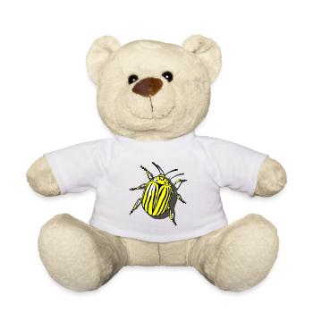 Potato beetle - Teddy Bear - white - Front