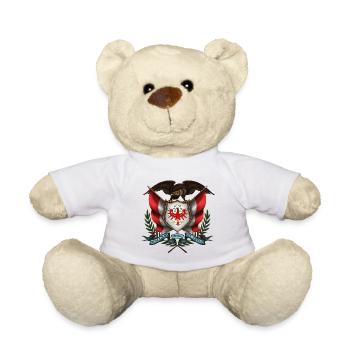 Tiroler Stolz – Dem Land Tirol die ewige Treue - Teddy - Weiß - Vorne
