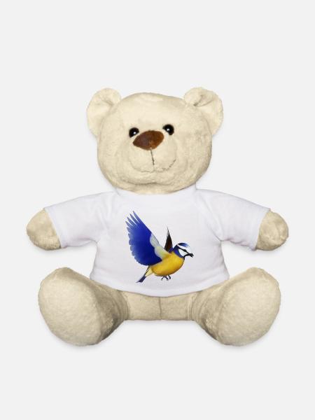 Der Diebstahl der Meise - Teddy - Weiß