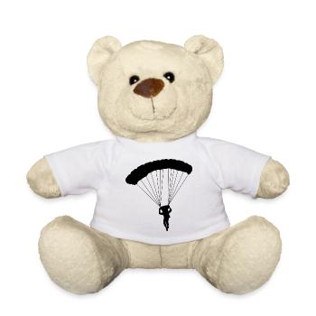 Parachutiste - Nounours - blanc - Devant