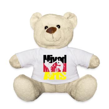 Mixed martial arts German - Teddy Bear - white - Front