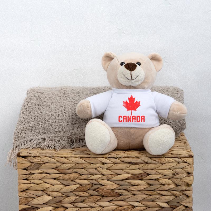 Drapeau Maple Leaf Canada Nounours