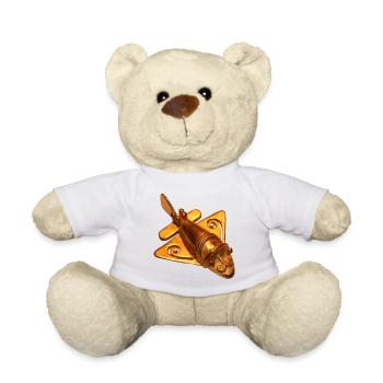Goldflieger 1 - Ein Jahrtausende altes Flugzeug? - Teddy - Weiß - Vorne
