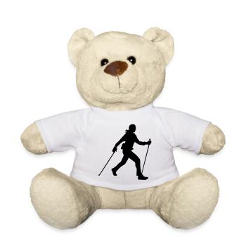 Nordic walking - Teddy - Weiß - Vorne
