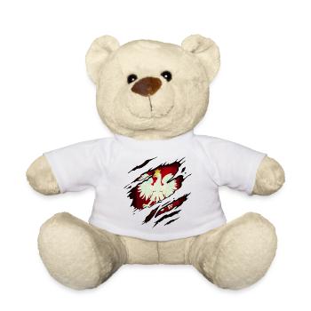 Pologne - Nounours - blanc - Devant