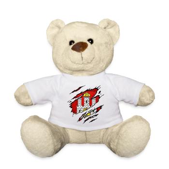 Włocławek - Poland - Teddy Bear - white - Front