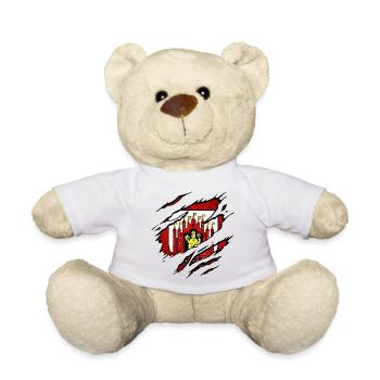 Grudziądz - Poland - Teddy Bear - white - Front