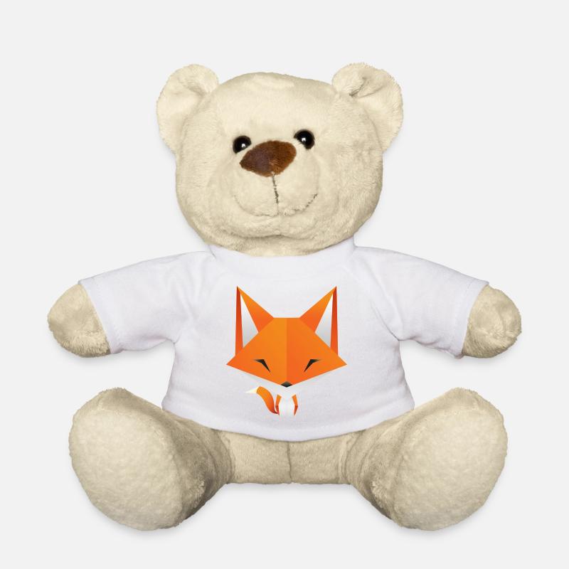 Sweet fox - Teddy Bear - white