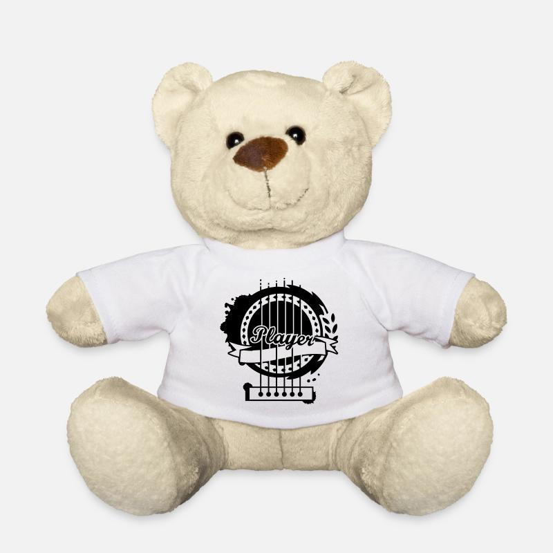 Une partie d'une guitare classique - Nounours - blanc
