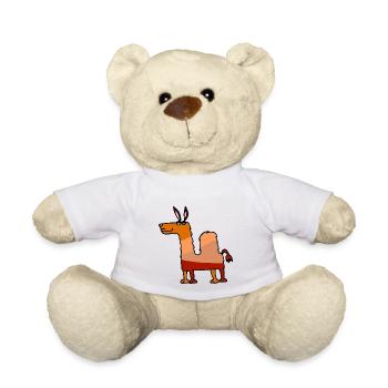 Tod der Dromedar - Teddy - Weiß - Vorne