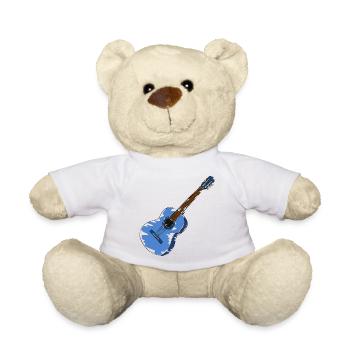 guitare - Nounours - blanc - Devant