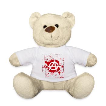 anarchy - Teddy Bear - white - Front