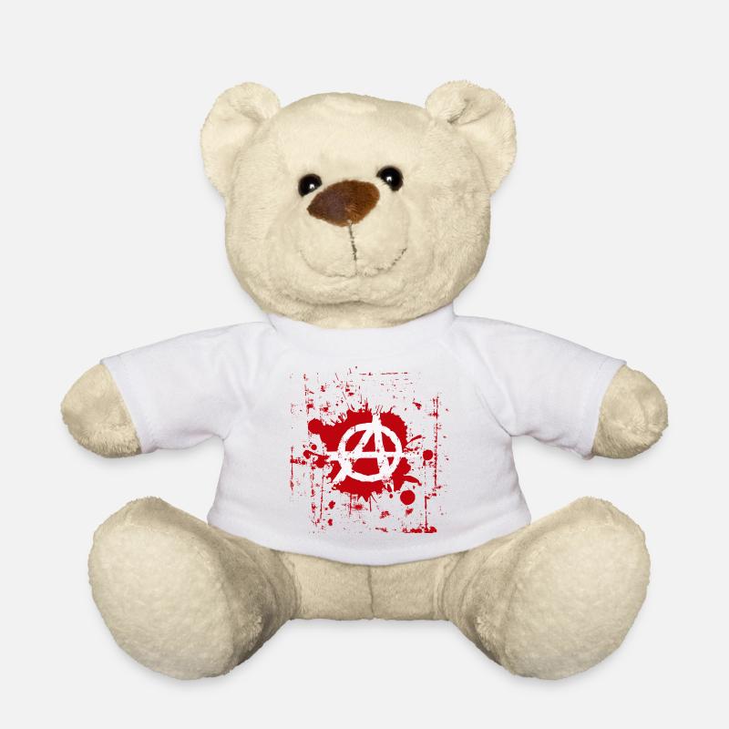 l'anarchie - Nounours - blanc