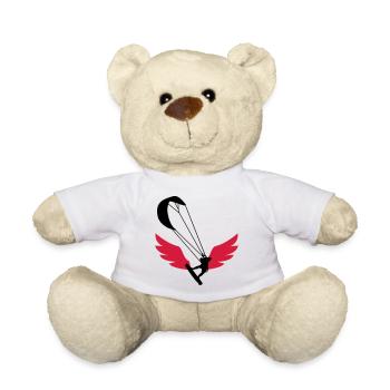 Kiteboarding / Kitesurfing / Kitesurf / - Nounours - blanc - Devant