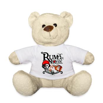 Rum lover - Teddy Bear - white - Front