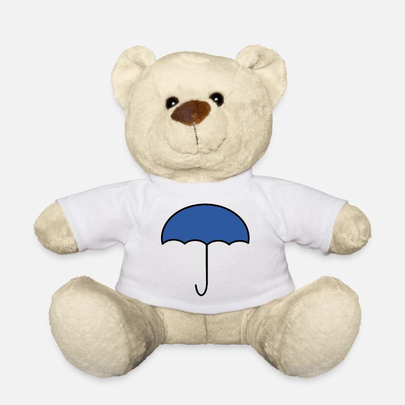 parapluie - Nounours - blanc