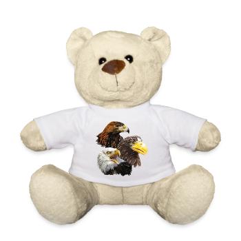 Oiseaux de proie - Nounours - blanc - Devant