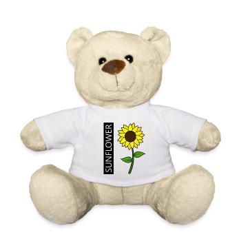 SUNFLOWER SUNFLOWER - Teddy Bear - white - Front