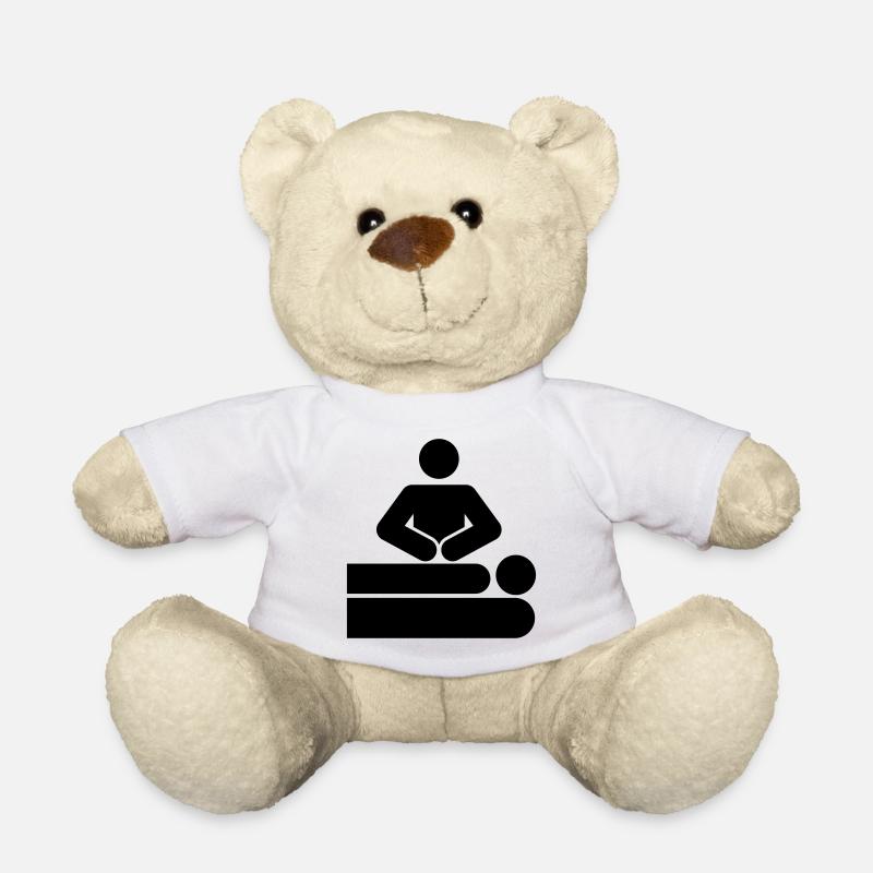 MASSAGE - Teddy - Weiß