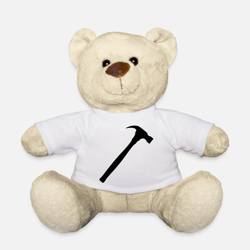 Carpenter's hammer, Carpenter's hammer - Teddy Bear - white